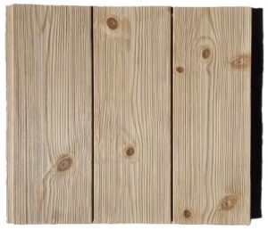 Borstade träpaneler